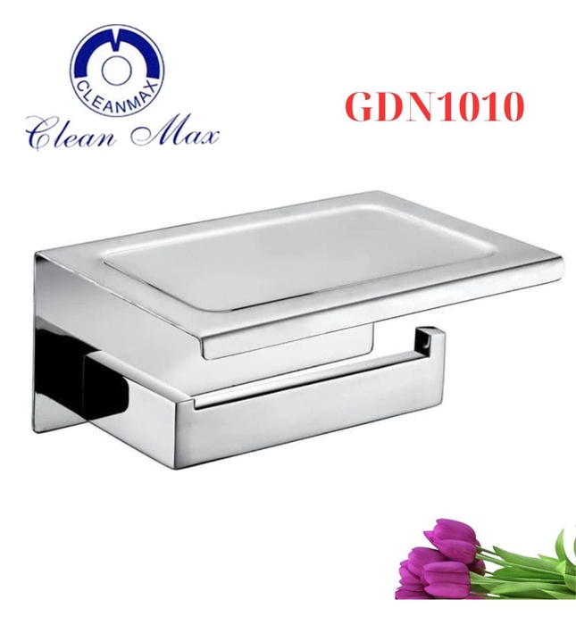 Lô treo giấy vệ sinh có giá đỡ điện thoại CleanMax 34515 