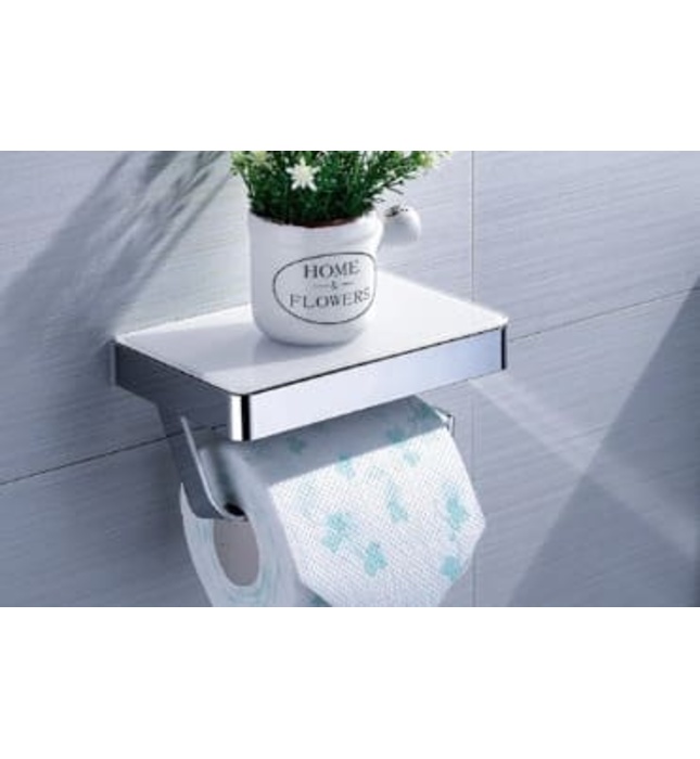 Lô treo giấy vệ sinh có giá đỡ điện thoại CleanMax 5011