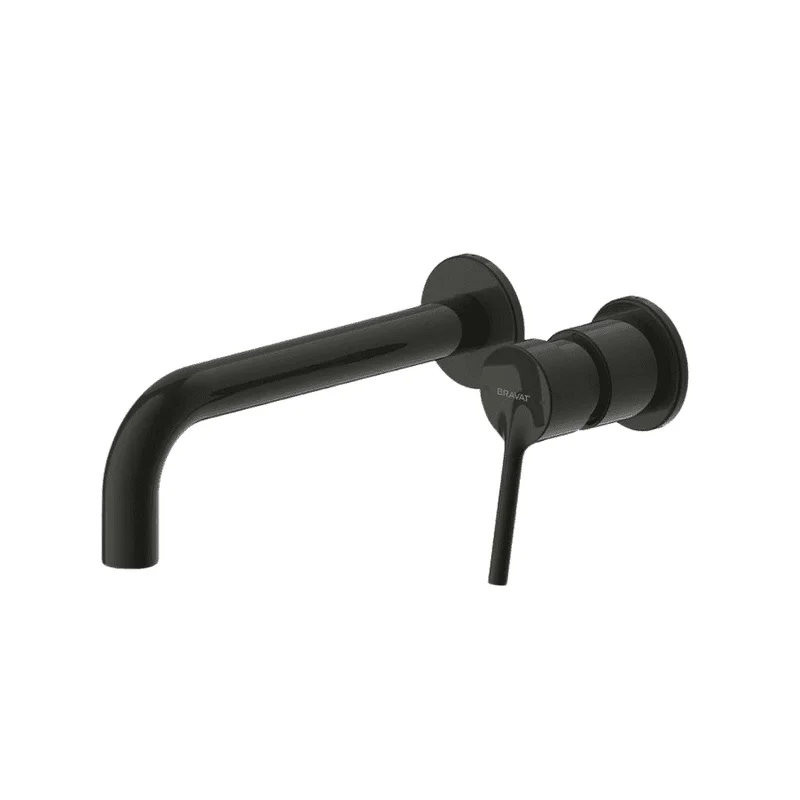 Vòi Lavabo Âm Tường Nóng Lạnh Màu Đen CleanMax AZMO1016H