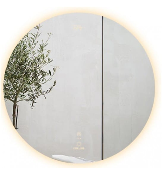 Gương Led Tròn D60cm GLS M20C80 Ánh Sáng Ngoài