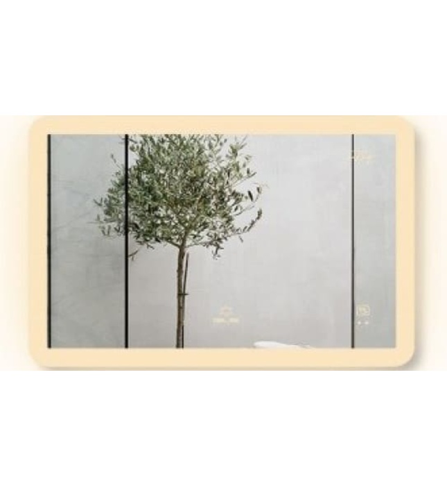 Gương Led Chữ Nhật Ngang 60x80cm GLS M35R64 Ánh Sáng Ngoài