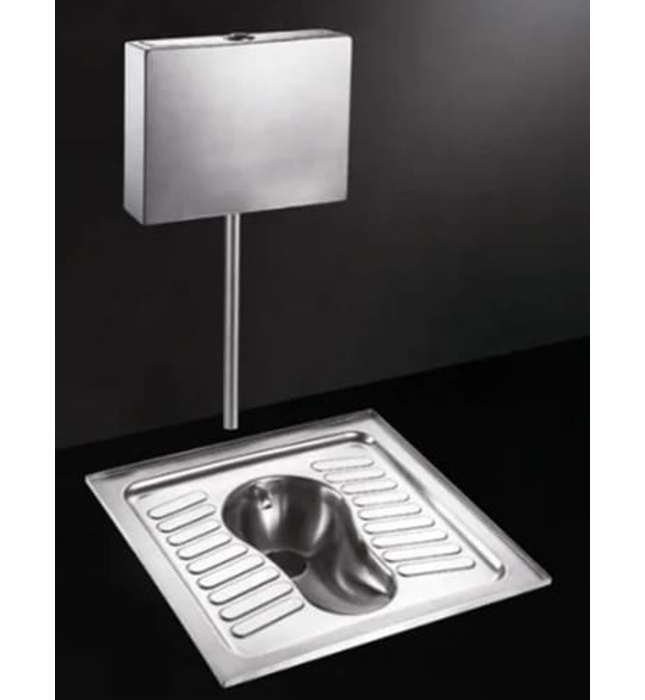 Bồn Cầu Xổm Inox CleanMax S205B