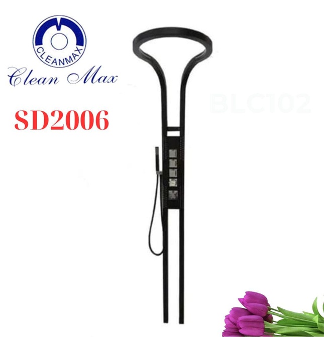 Sen tắm cây đứng có vòi phun massage CleanMax SD2006 