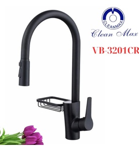Vòi bếp dây rút CleanMax VB-3201CR