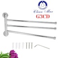 Thanh vắt khăn gấp gọn áp sát tường CleanMax G3CD 