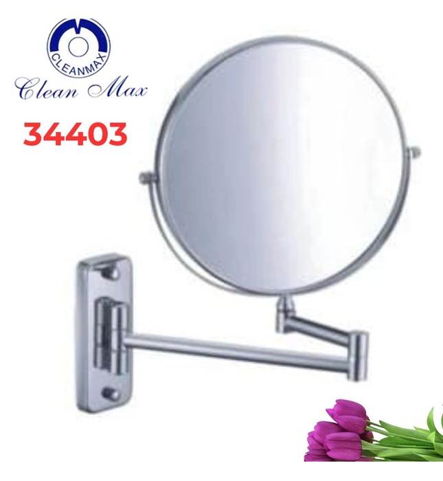 Gương phóng đại gắn tường CleanMax 34403