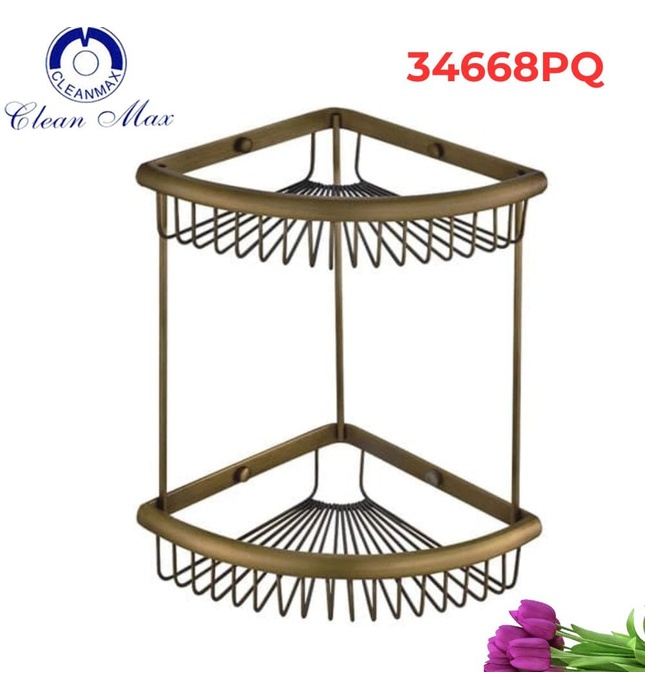 Kệ góc để đồ 2 tầng Cleanmax 34668PQ 