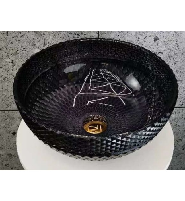 Chậu lavabo bằng pha lê CleanMax CPL-1068