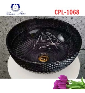 Chậu lavabo bằng pha lê CleanMax CPL-1068