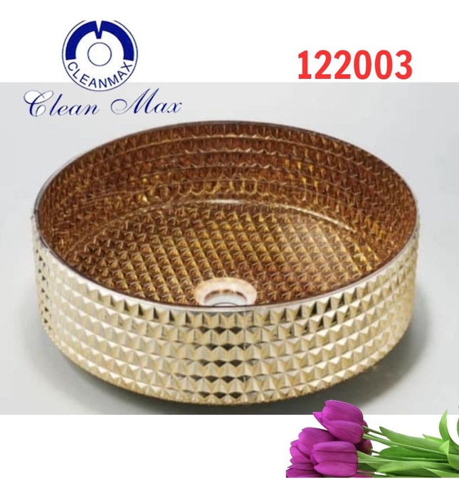 Chậu lavabo bằng pha lê CleanMax 122003 