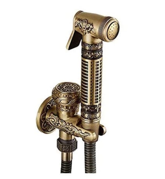 Vòi xịt vệ sinh đồng thau cổ CleanMax 813