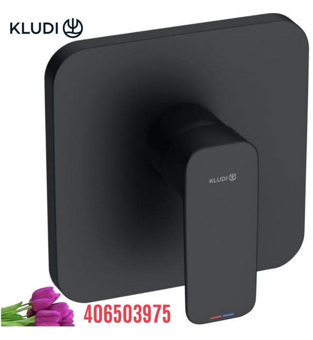 Mặt nạ sen tắm nóng lạnh âm tường Kludi 406503975