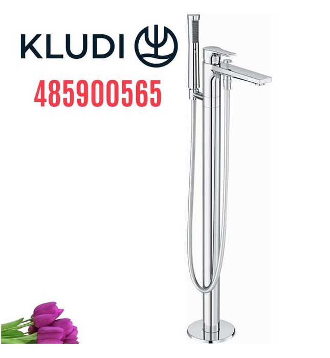 Sen cây bồn tắm đặt sàn Kludi E2 485900565