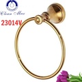 Vòng treo khăn mạ vàng CleanMax 23014V