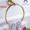 Vòng treo khăn mạ vàng CleanMax 89014 
