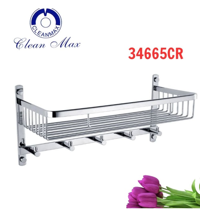 Kệ để đồ có móc treo Cleanmax 34665CR 