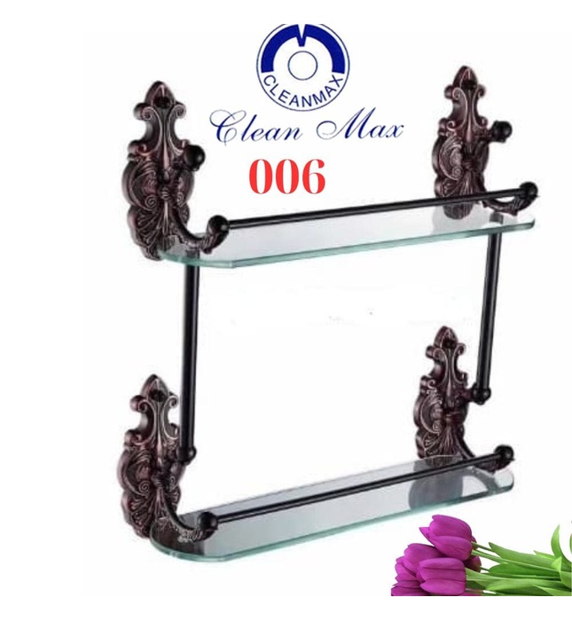Kệ kính để đồ 2 tầng Cleanmax SPAIN 006