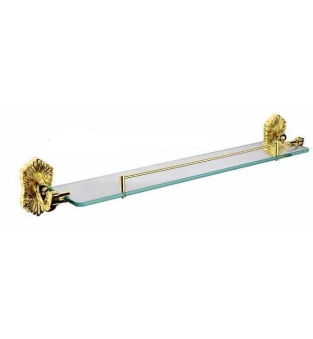 Kệ kính dưới gương mạ vàng CleanMax 10005