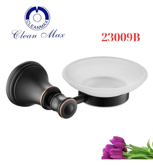 Đĩa Xà Bông Màu Đen CleanMax 23009B