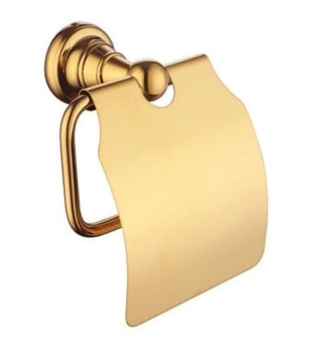 Móc treo giấy vệ sinh mạ vàng CleanMax 38013-1