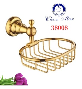 Kệ Xà Bông Mạ Vàng CleanMax 38008