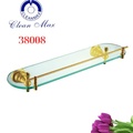 Kệ kính dưới gương mạ vàng CleanMax 38005
