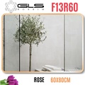 Gương Viền Nhôm Hồng Chữ Nhật Ngang 60x80cm GLS F13R60
