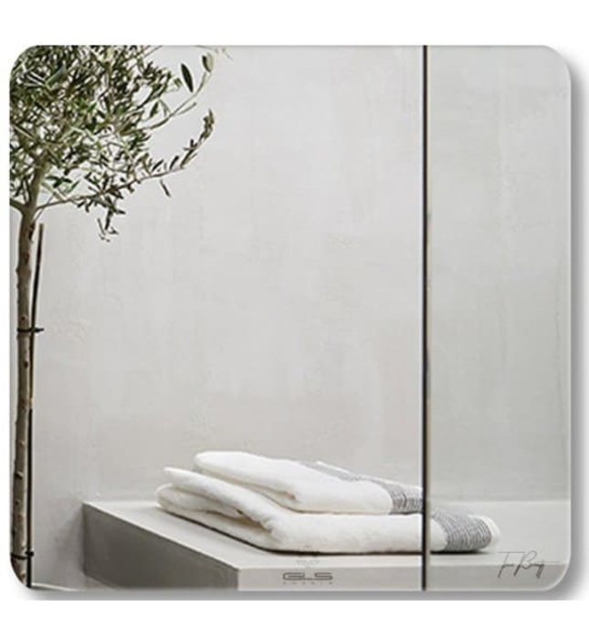 Gương GLS S00S22 Hoa Văn Vuông 60x60cm