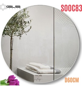Gương Tròn Hoa Văn D60cm GLS S00C83