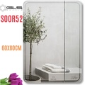 Gương GLS S00R52 Hoa Văn Chữ Nhật Đứng 60x80cm