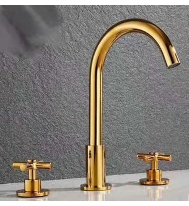 Vòi chậu 3 lỗ tân cổ điển CleanMax 555 