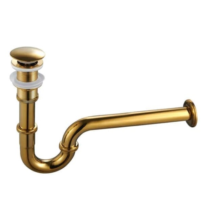 Xiphong xả chậu màu vàng đồng CleanMax XPC02 