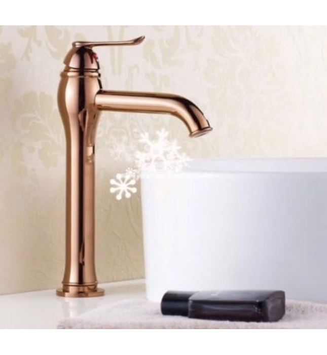 Vòi chậu rửa mặt màu đồng đỏ CleanMax 1801H