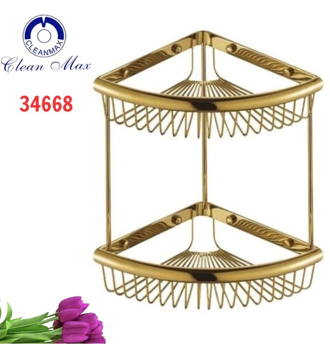 Kệ góc để đồ 2 tầng Cleanmax 34668 