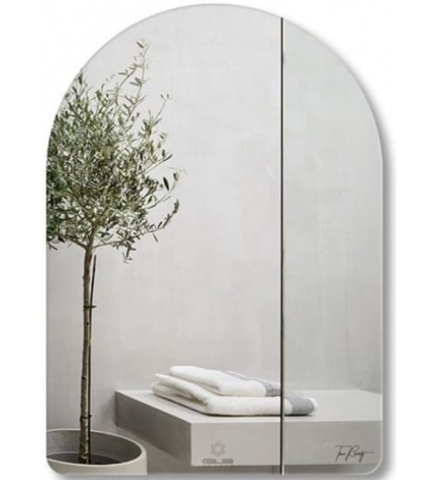 Gương GLS S00A30 Vòm Trơn 50x70cm
