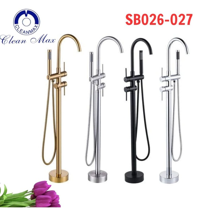 Sen Xả Bồn Tắm Đặt Sàn CleanMax SB026-027