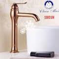 Vòi chậu rửa mặt màu đồng đỏ CleanMax 1801H