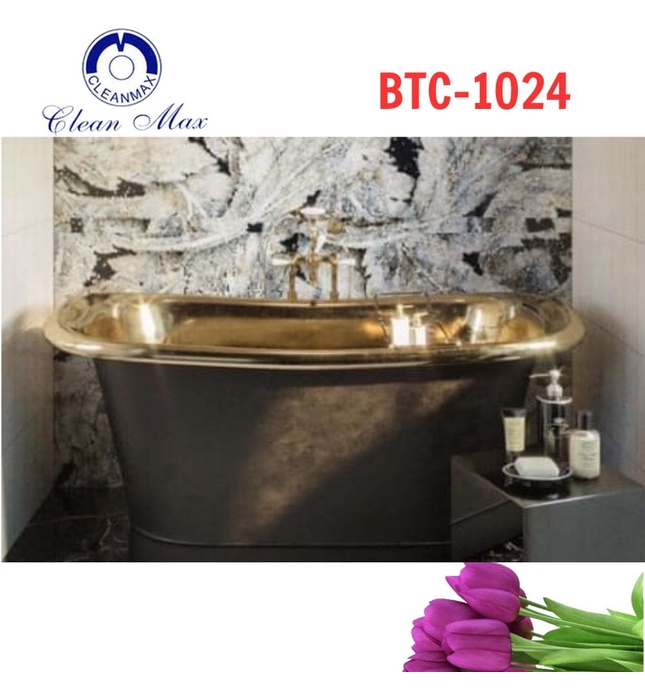 Bồn tắm phong cách tân cổ điển 1.7m CleanMax BTC-1024