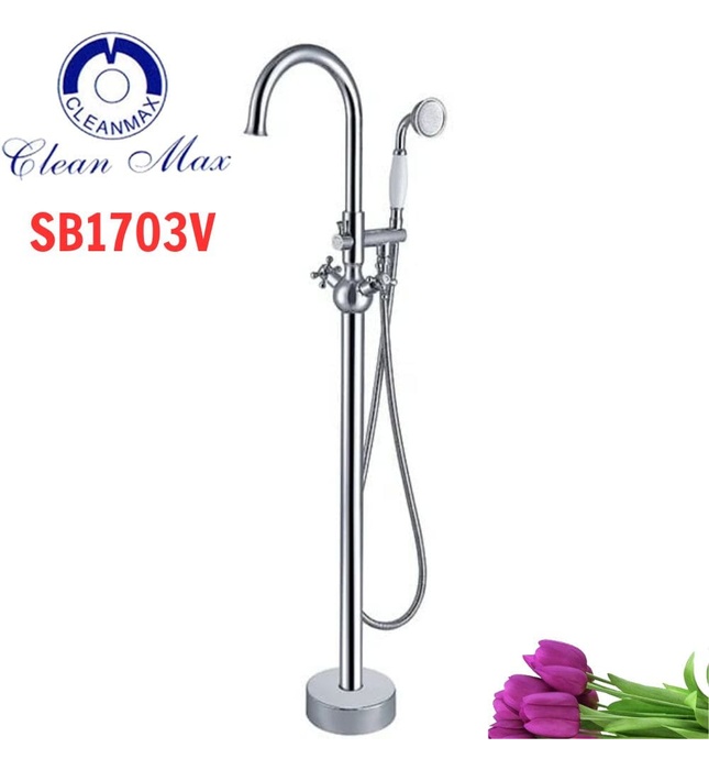 Sen Xả Bồn Tắm Đặt Sàn CleanMax SB1703V