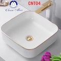 Chậu lavabo nghệ thuật CleanMax CNT04