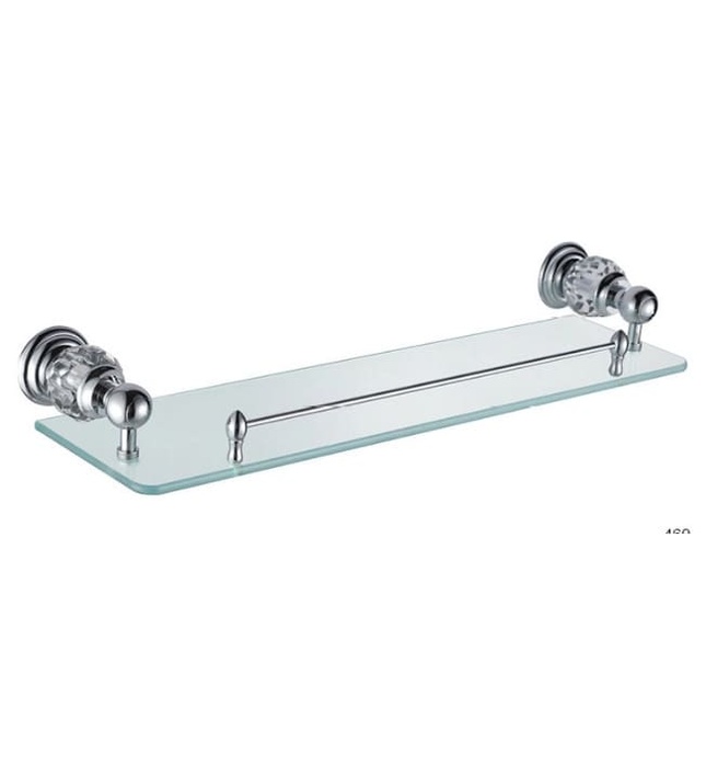 Kệ kính dưới gương đính pha lê CleanMax 16005-1