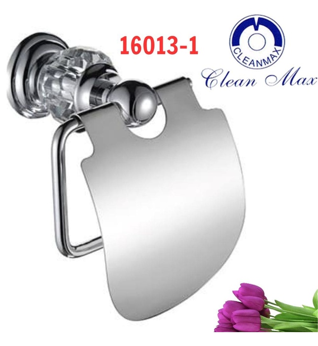 Móc treo giấy đính pha lê CleanMax 16013-1 