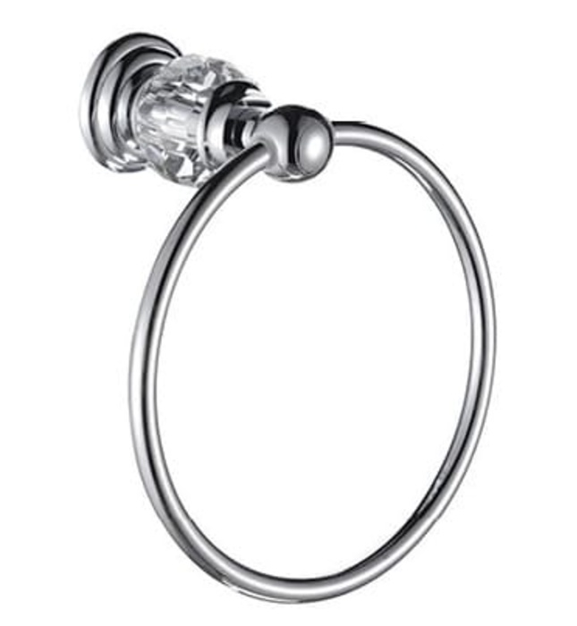 Vòng treo khăn đính pha lê CleanMax 16014 