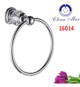 Vòng treo khăn đính pha lê CleanMax 16014 