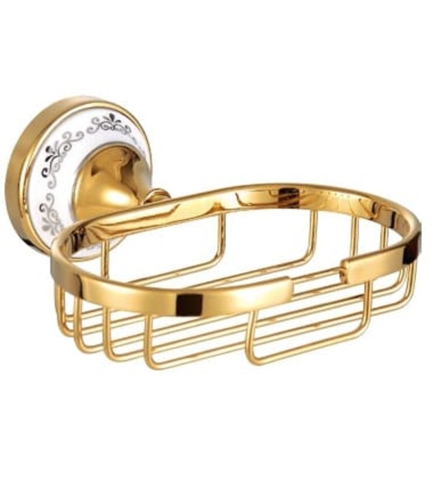 Kệ Xà Bông Mạ Vàng CleanMax 98008 