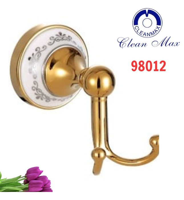 Móc treo áo mạ vàng CleanMax 98012 
