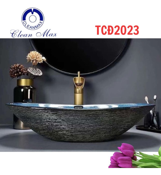 Chậu gốm men dạn tân cổ điển CleanMax TCĐ2023 