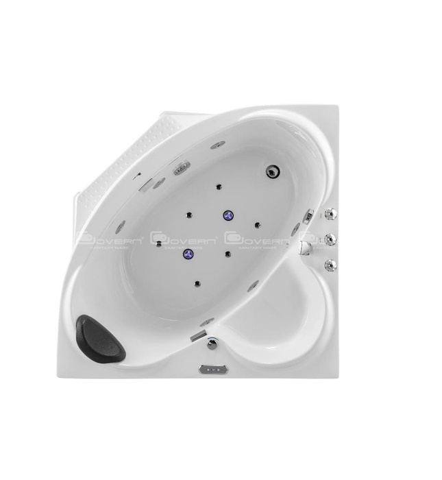 Bồn tắm đặt góc massage 1.2m Govern JS-0743