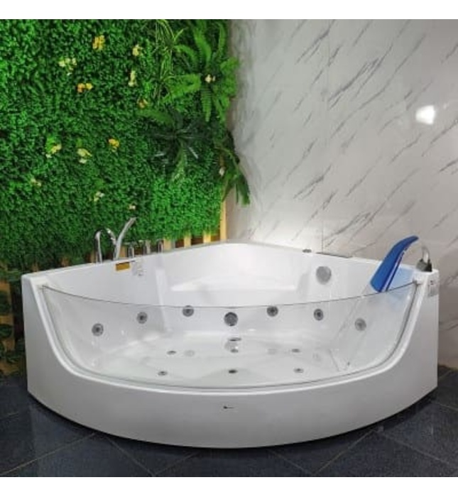 Bồn tắm góc massage 1.35m Govern JS-6202