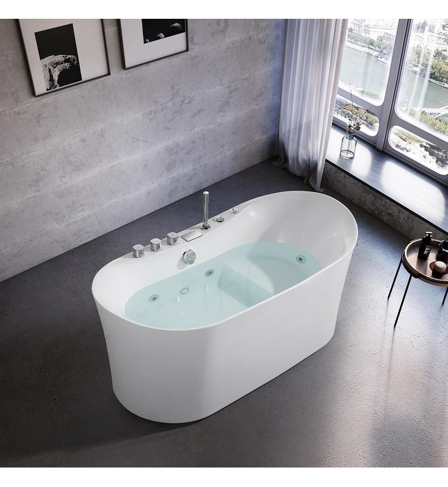 Bồn tắm massage sục khí 1.6m Govern JS-6207